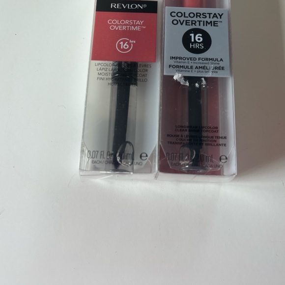 2 New Revlon Perennial Peach 430 Overtime Lipstick Box Damage Look Read - Picture 6 of 10